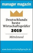 Auszeichnung zum besten Wirtschaftsprüfer Deutschlands
